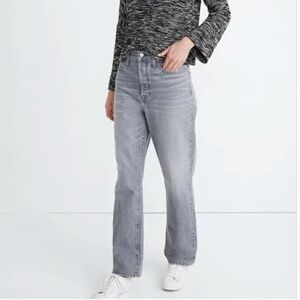 Madewell The Dadjean in Pale Grey Size 24